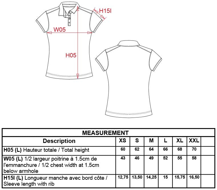 LGHE V3/24 Damen Polo Shirt