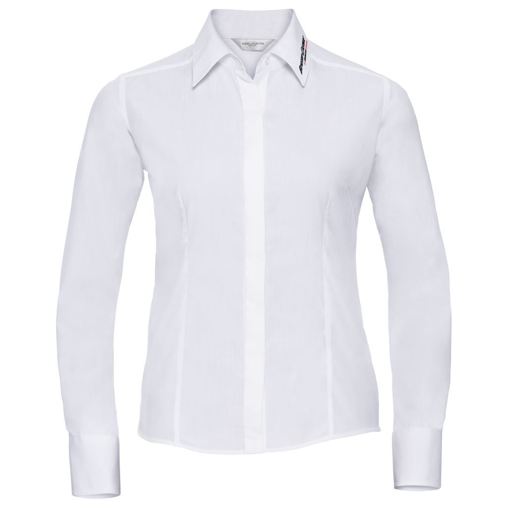 Bayern Chemie Damen Popelin Bluse LA Collar 24