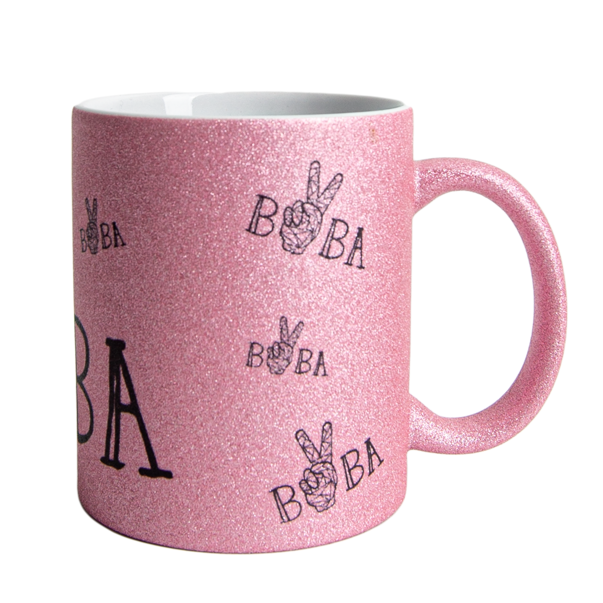 Coffee Cup "Peace" Pink