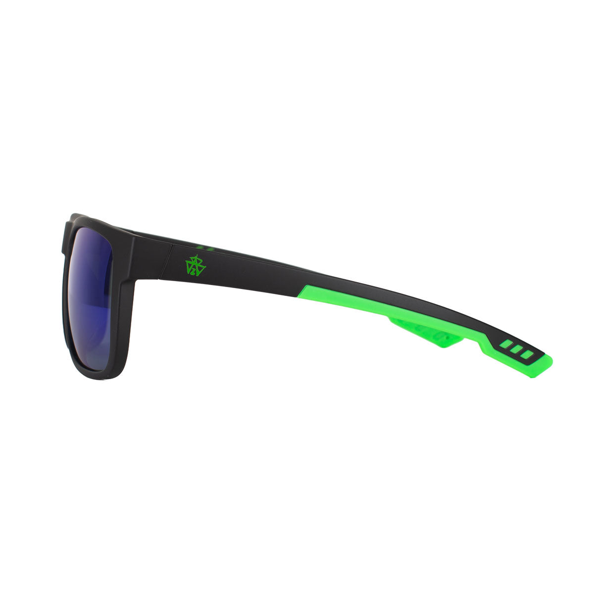B2BA Sunglasses Mirror Black-Green