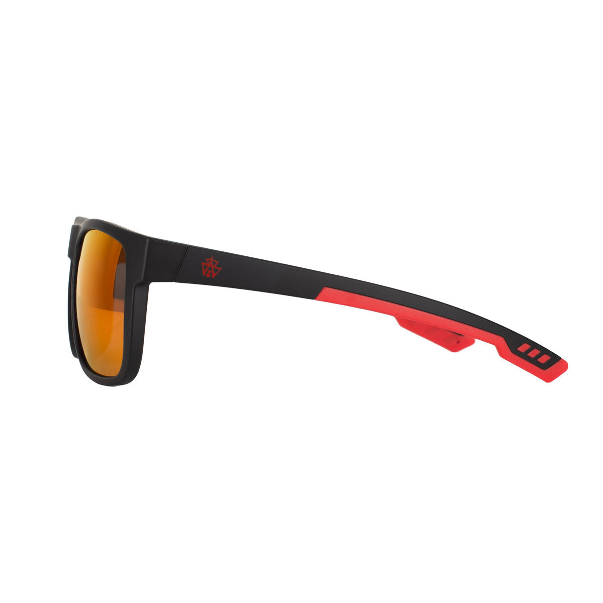 B2BA Sunglasses Mirror Black-Red