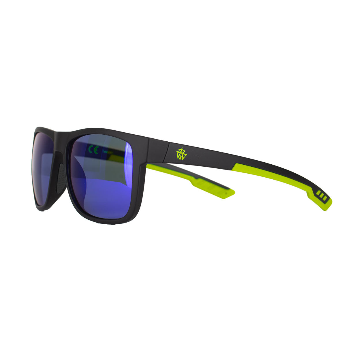 B2BA Sunglasses Mirror Black-Yellow