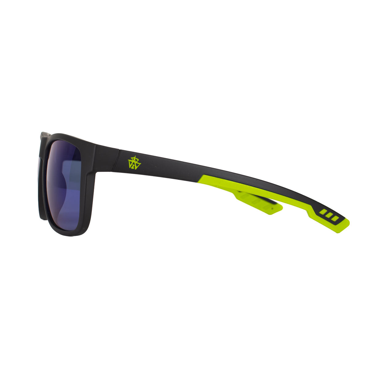 B2BA Sunglasses Mirror Black-Yellow
