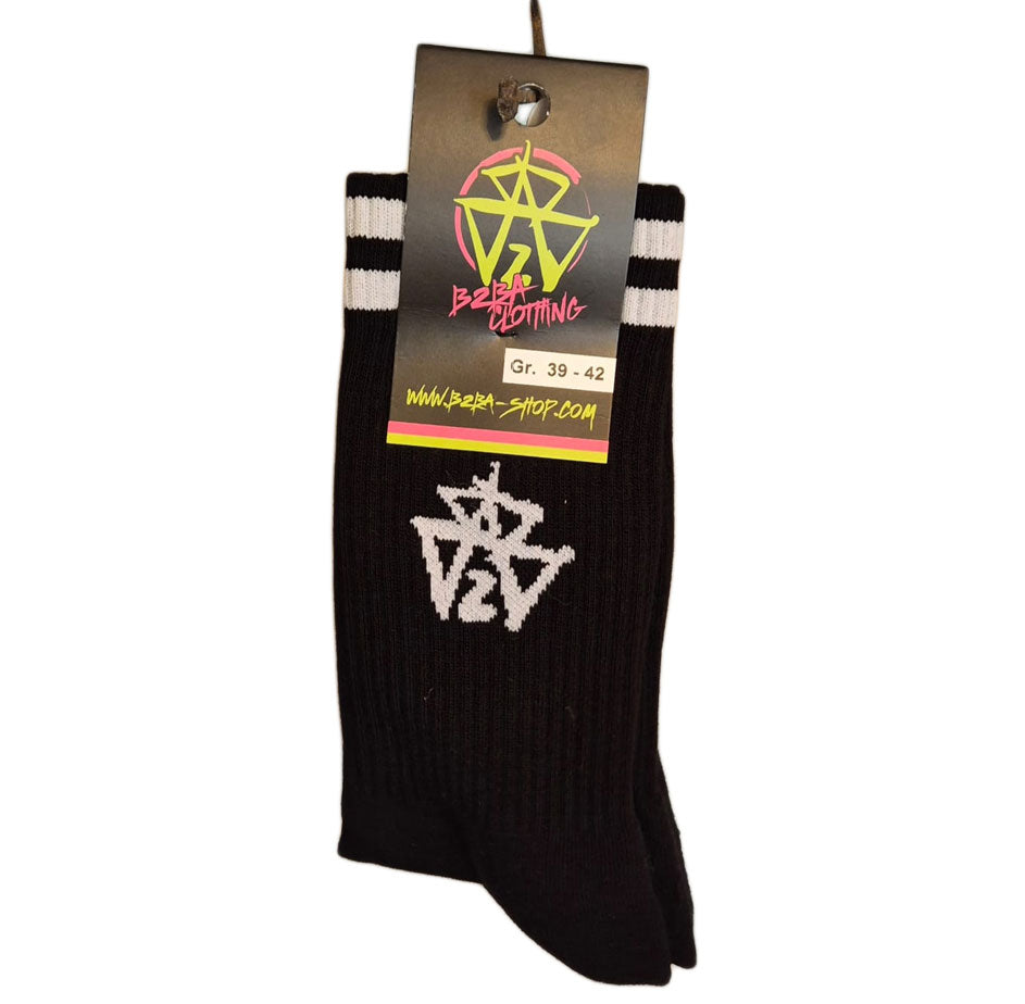 B2BA Scratch'n'Stones Socks Black