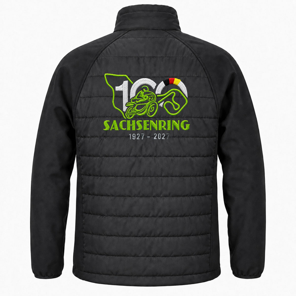 100 Jahre Sachsenring Logo Unisex Hybrid Jacke