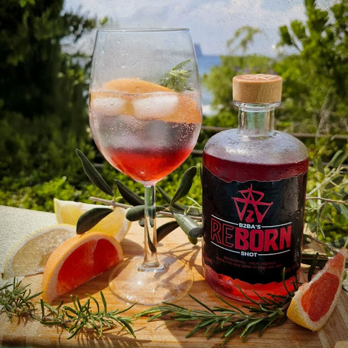 REBORN Shot Mandarosa Fruit Liqueur