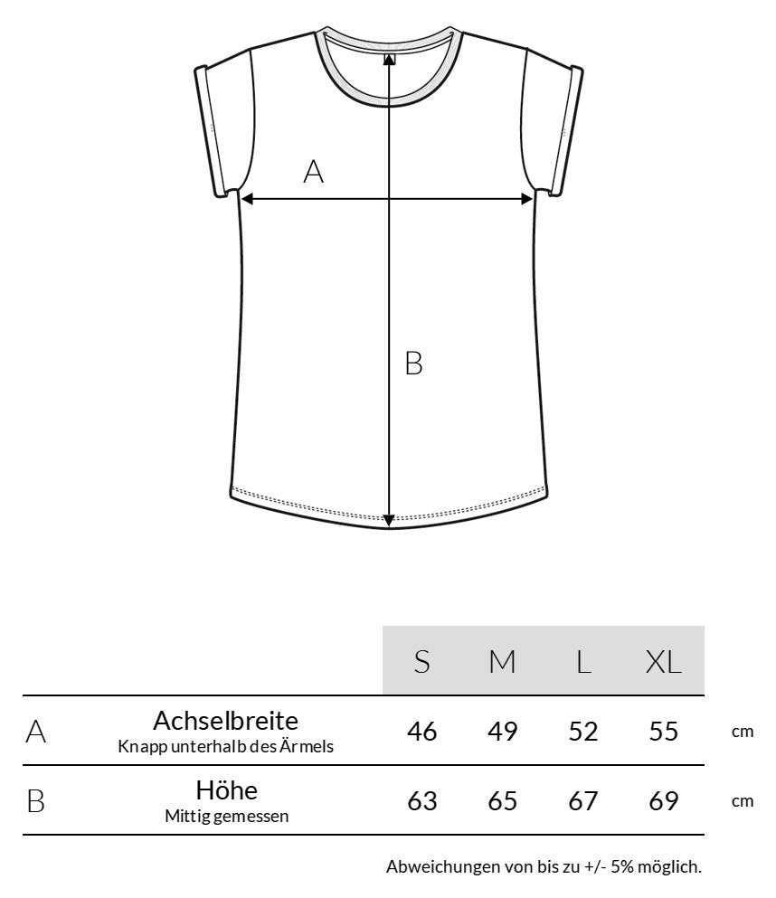 Hot im Herzen Damen T-Shirt