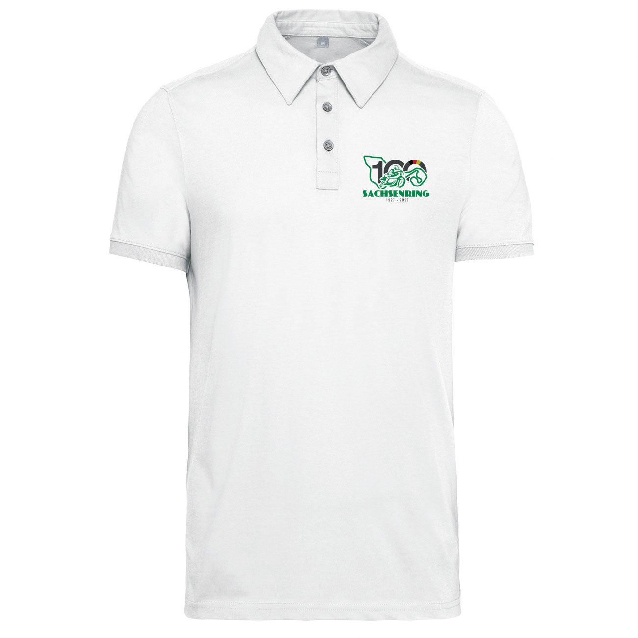 100 Jahre Sachsenring Logo Polo-Shirt