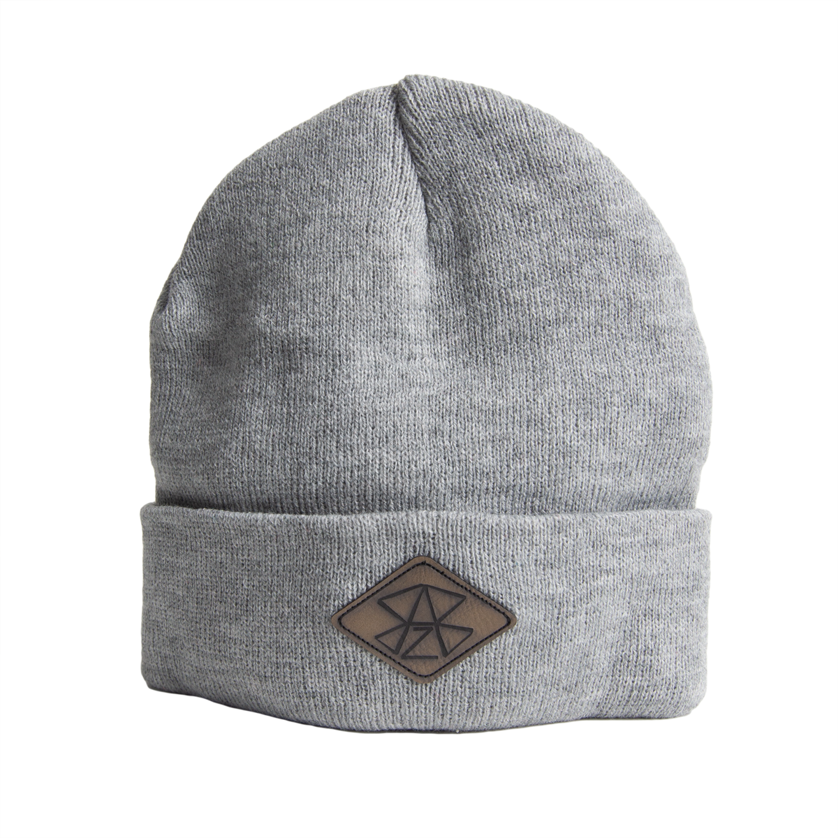 Daily Beanie "Sticks'n'Stones" Grau Melliert