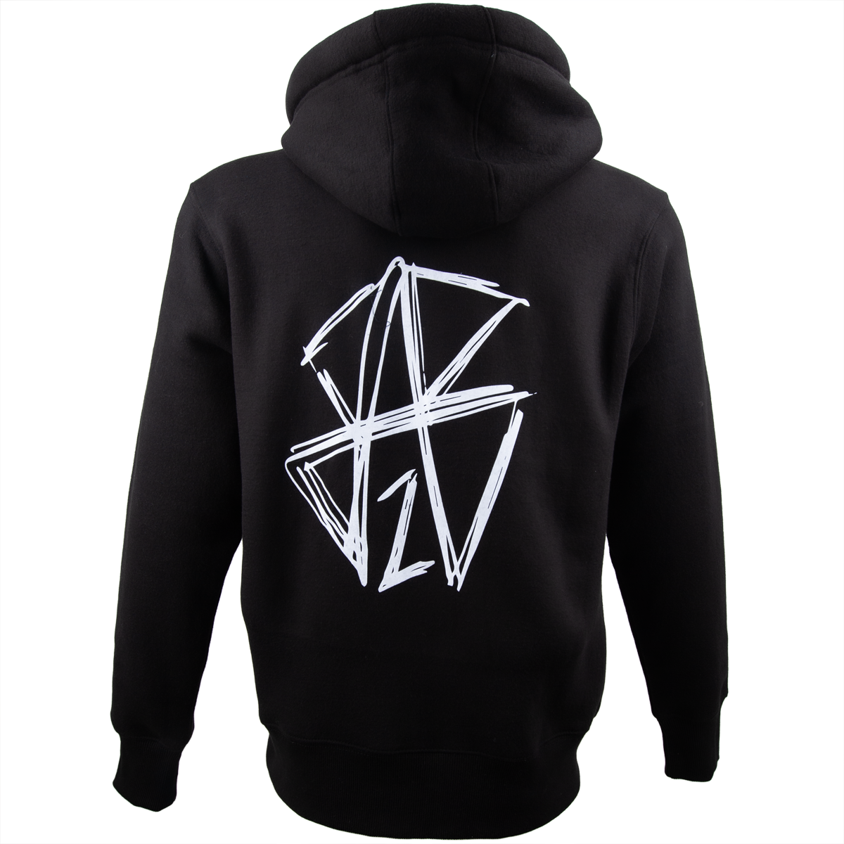 Scratch 'n' Stones zip hoodie