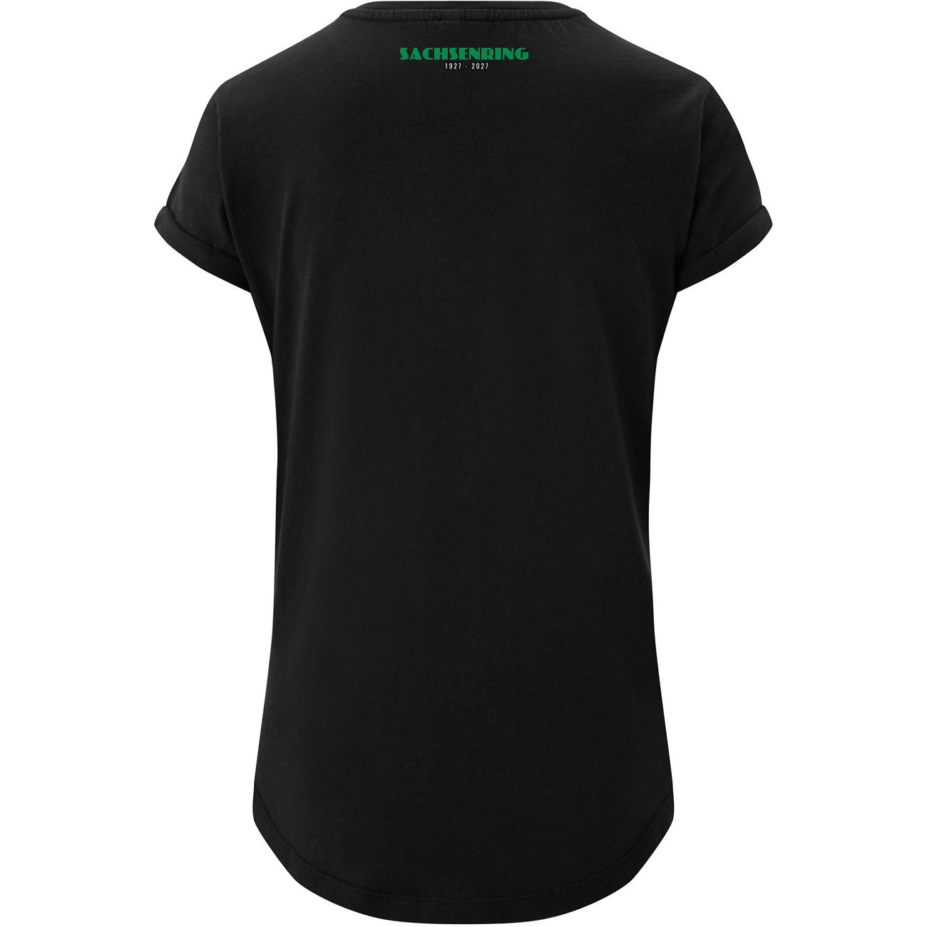 100 Jahre Sachsenring Logo Girlie T-Shirt