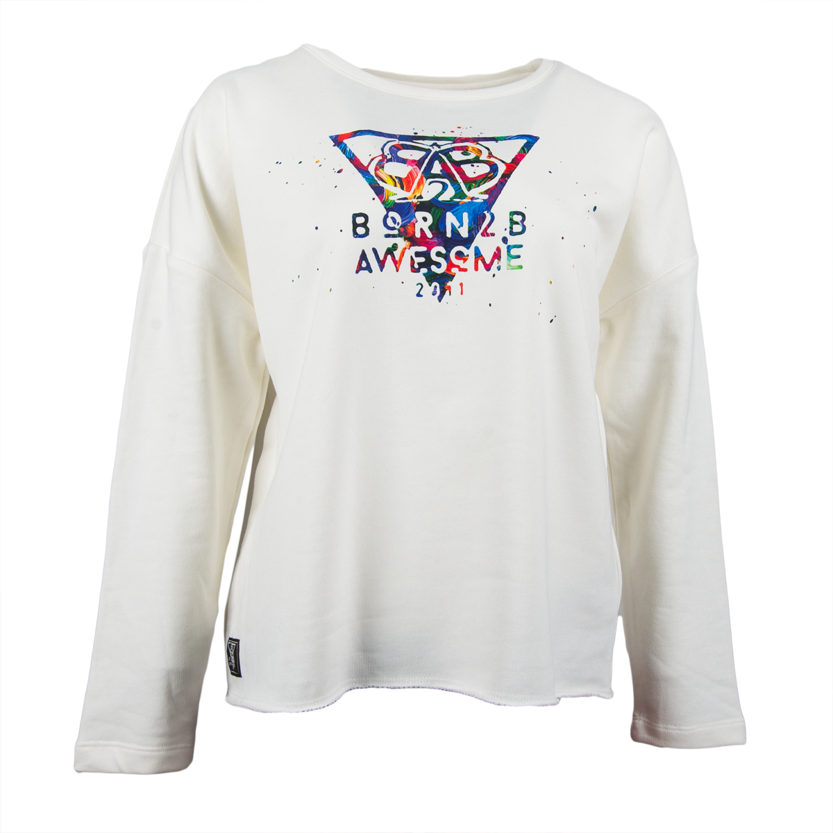 Paint Girlie Sweater Soft White