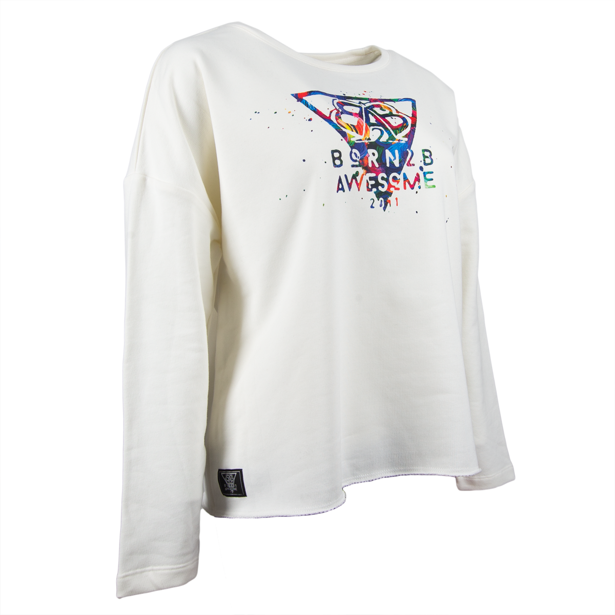 Paint Girlie Sweater Soft White