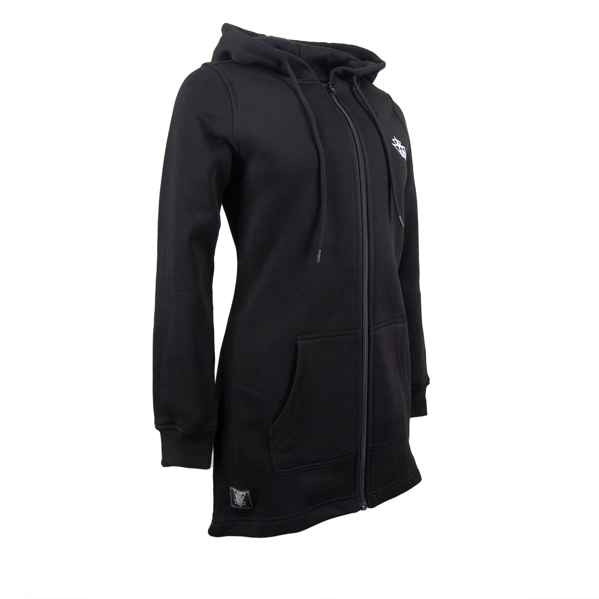 Scratch 2.0 Girlie Long Zipper B/W