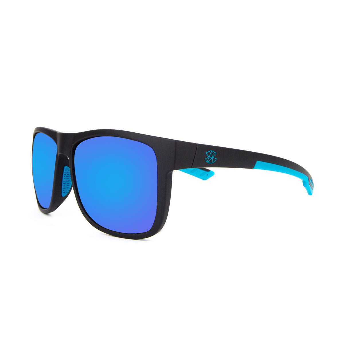 B2BA Sunglasses Mirror Schwarz-Blau - B2BA Clothing