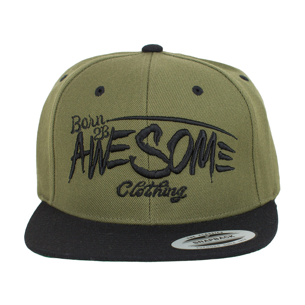 Liquid Tag Snapback Cap - B2BA Clothing