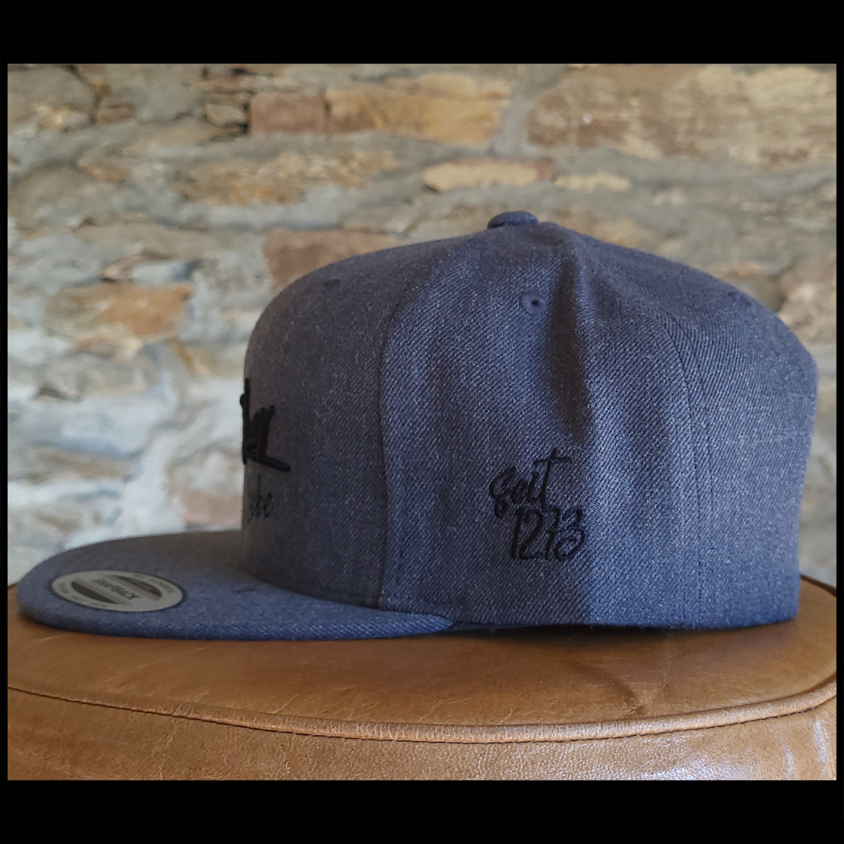 Lungscher Liebe Snapback Cap Dark Grey - B2BA Clothing