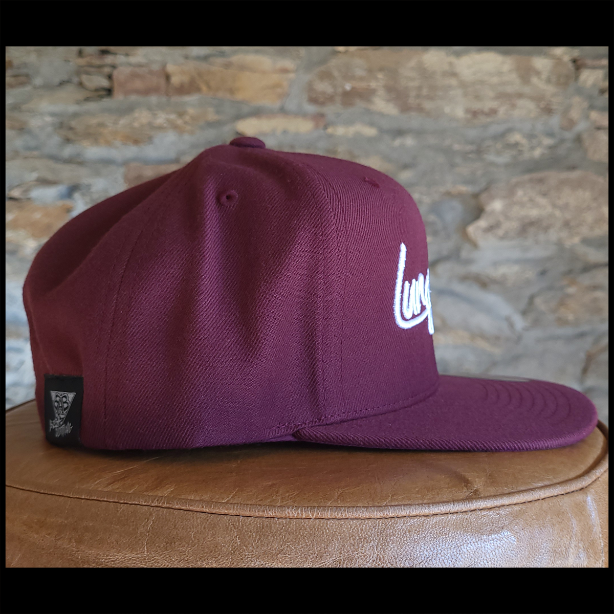 Lungscher Liebe Snapback Cap Bordeaux - B2BA Clothing