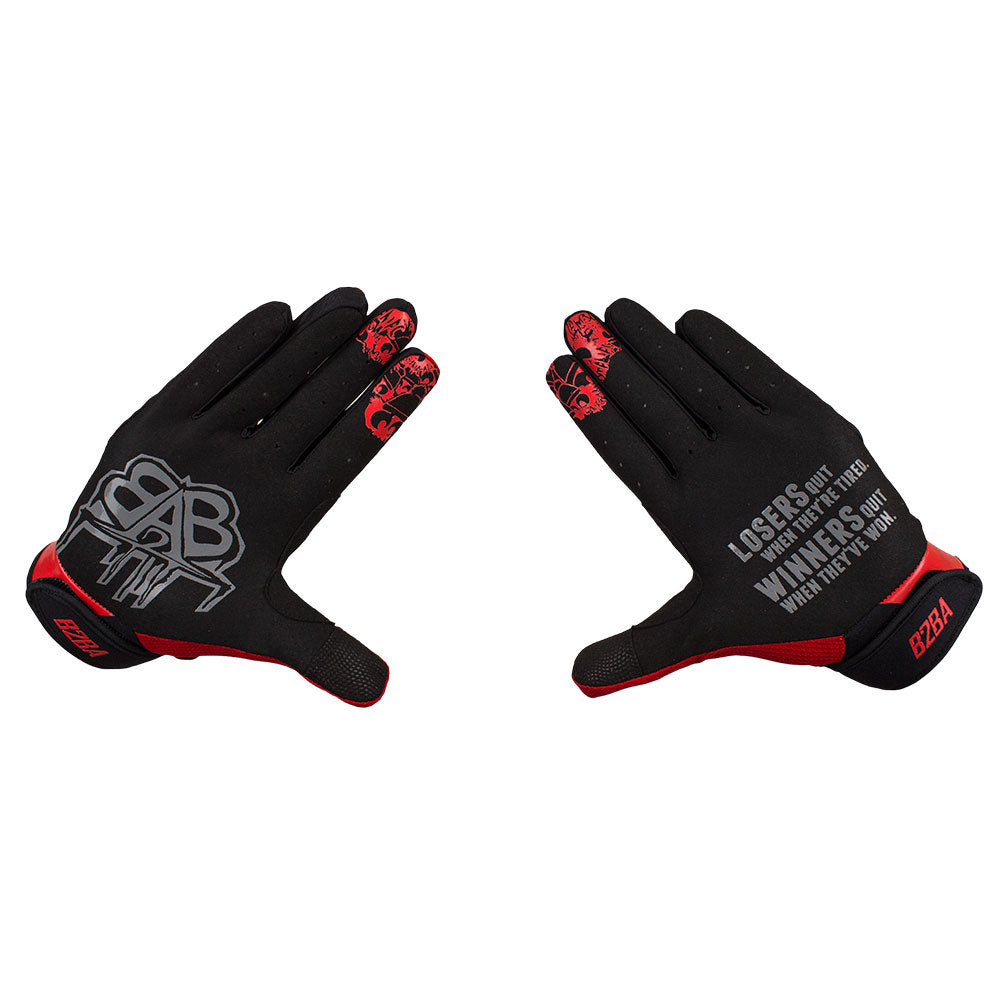 Stars Race Glove Red B2BA - B2BA Clothing