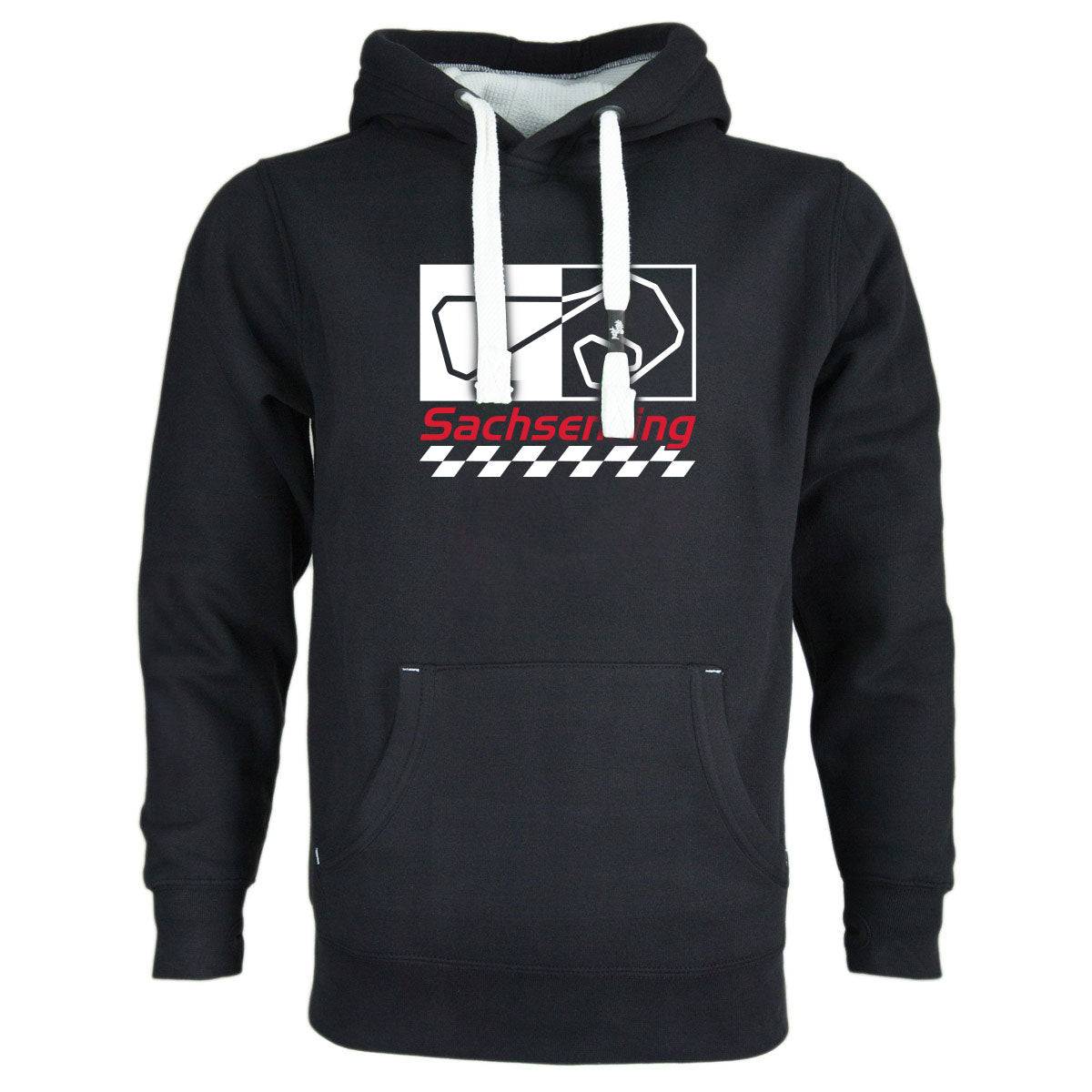 Sachsenring Block Hoodie - B2BA Clothing black / S