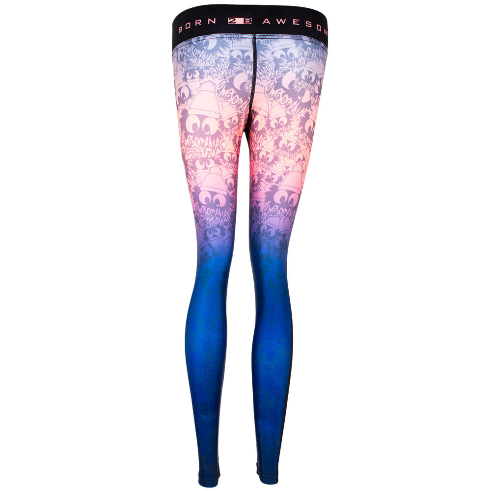 B2BA Blue Greddies Leggings - B2BA Clothing