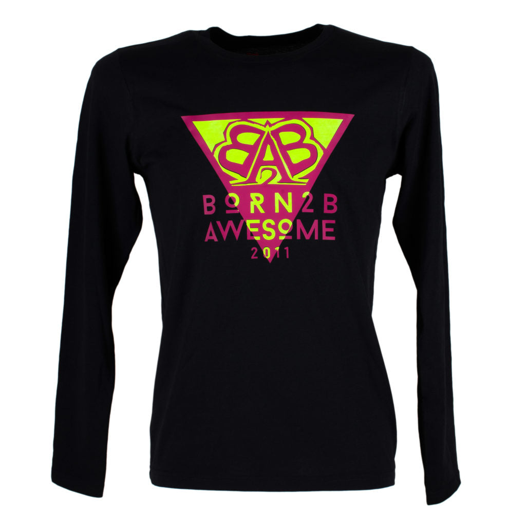 Awesome Man Longsleeve Shirt - B2BA Clothing black / S