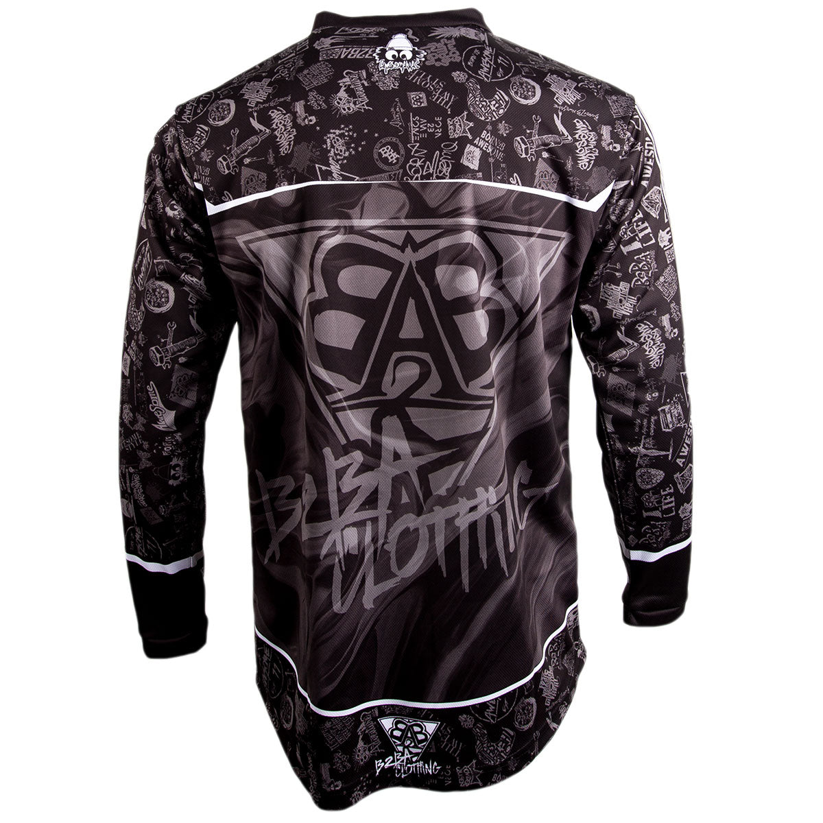 Race Jersey Sickastyle BW - B2BA Clothing