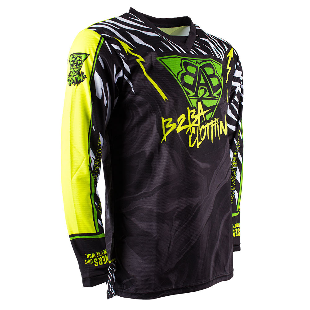 Race Jersey Neon Zebra - B2BA Clothing