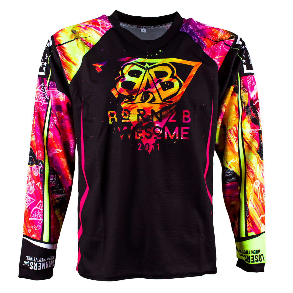 Race Jersey Paint Party - B2BA Clothing multicolor / L