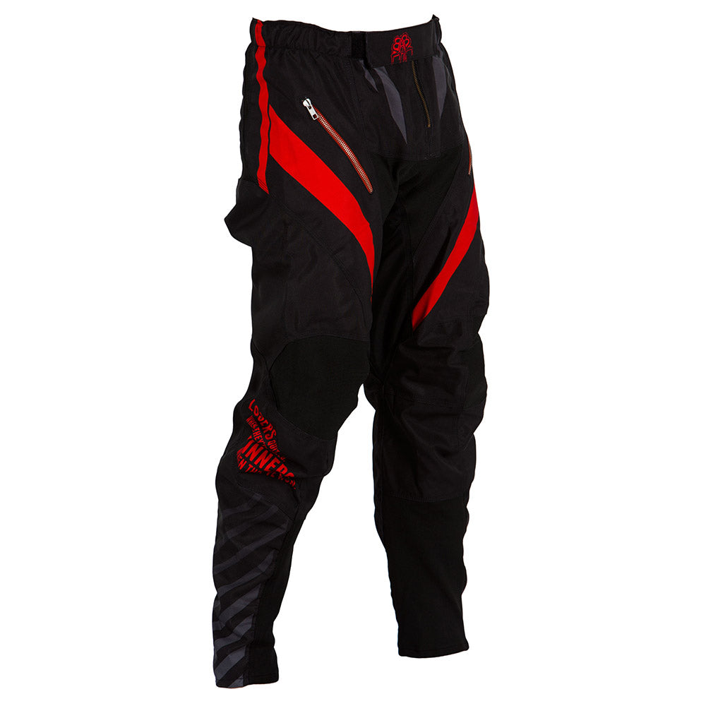 Race Pants Gravity 2018 Rot - B2BA Clothing