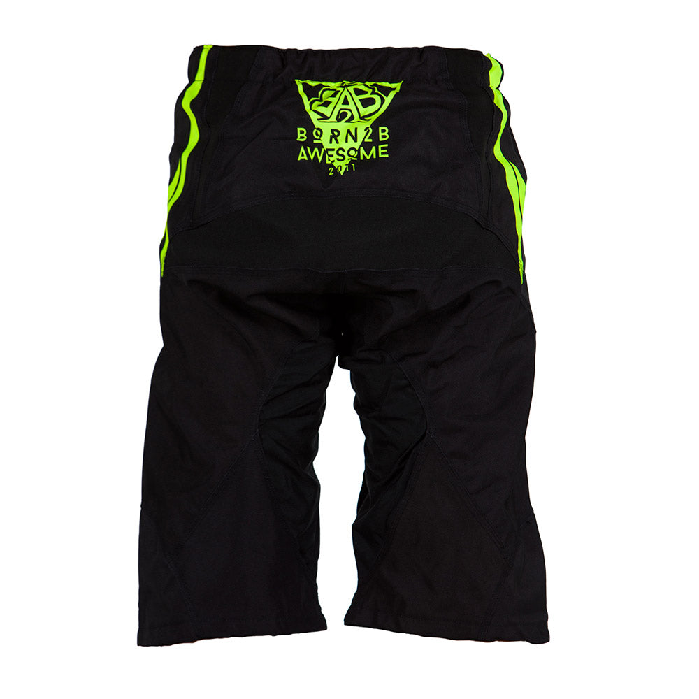 Race Shorts Gravity 2018 Gelb - B2BA Clothing