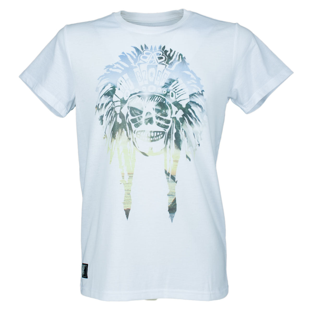 Indiskull T-Shirt - B2BA Clothing white / S