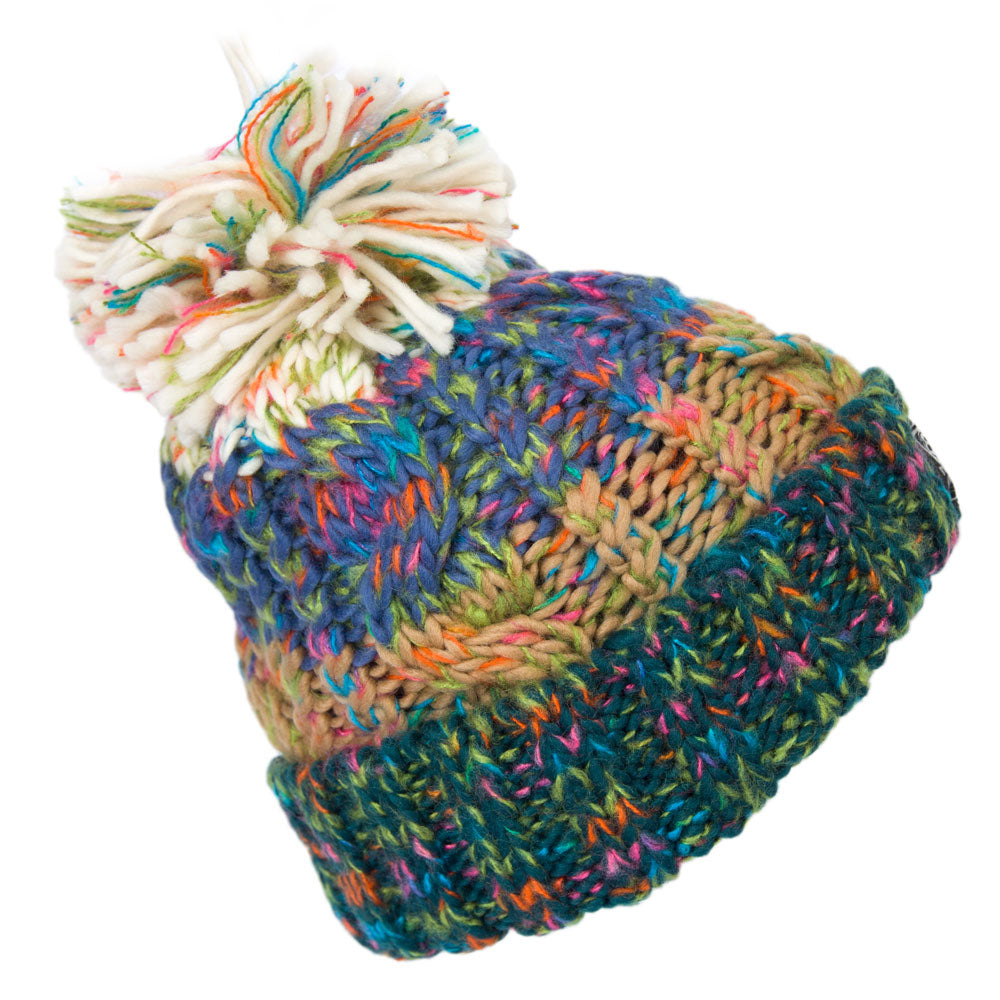 Knitted Bobble Beanie "Cool Carpet" - B2BA Clothing