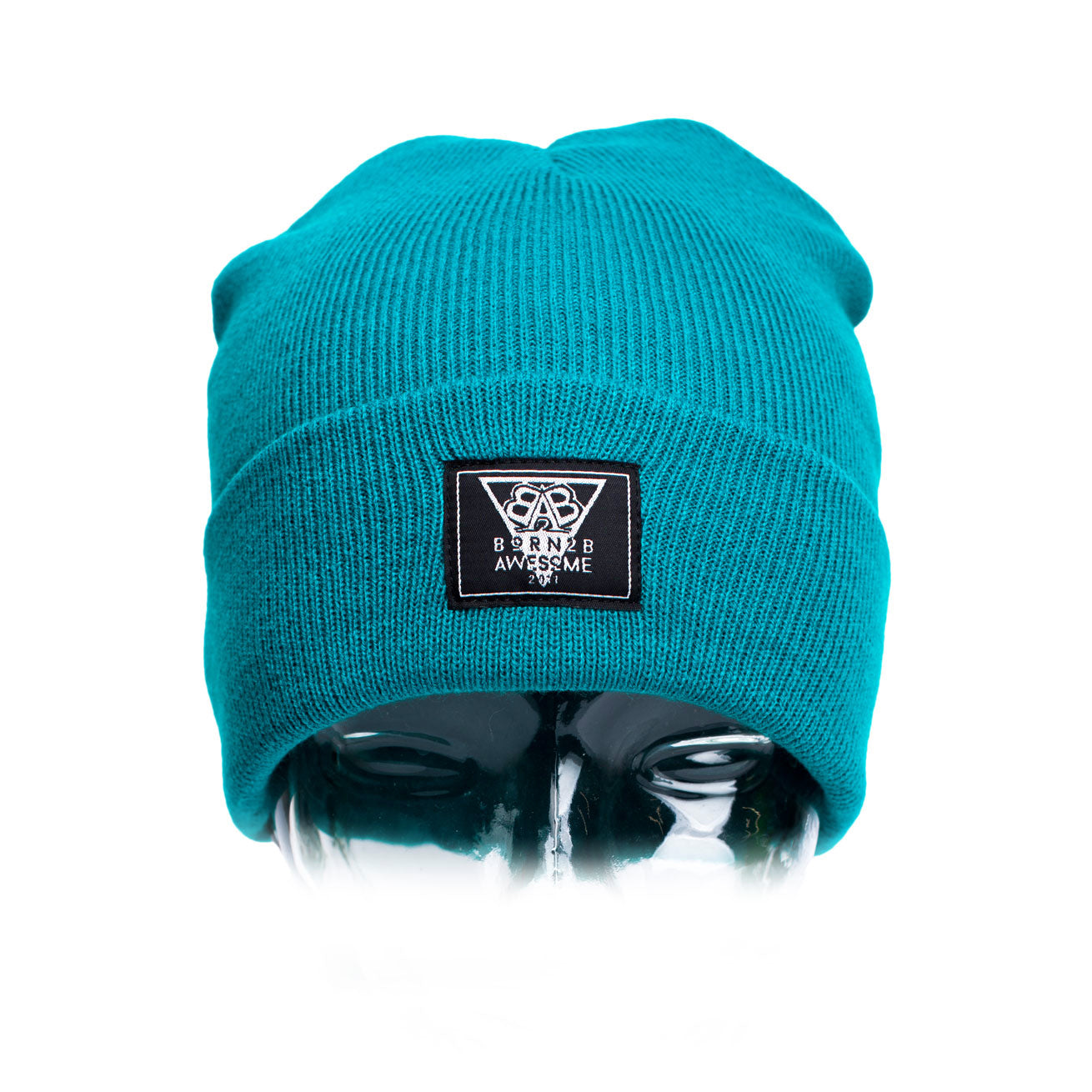 Daily Beanie "Awesome Man" Petrol - B2BA Clothing