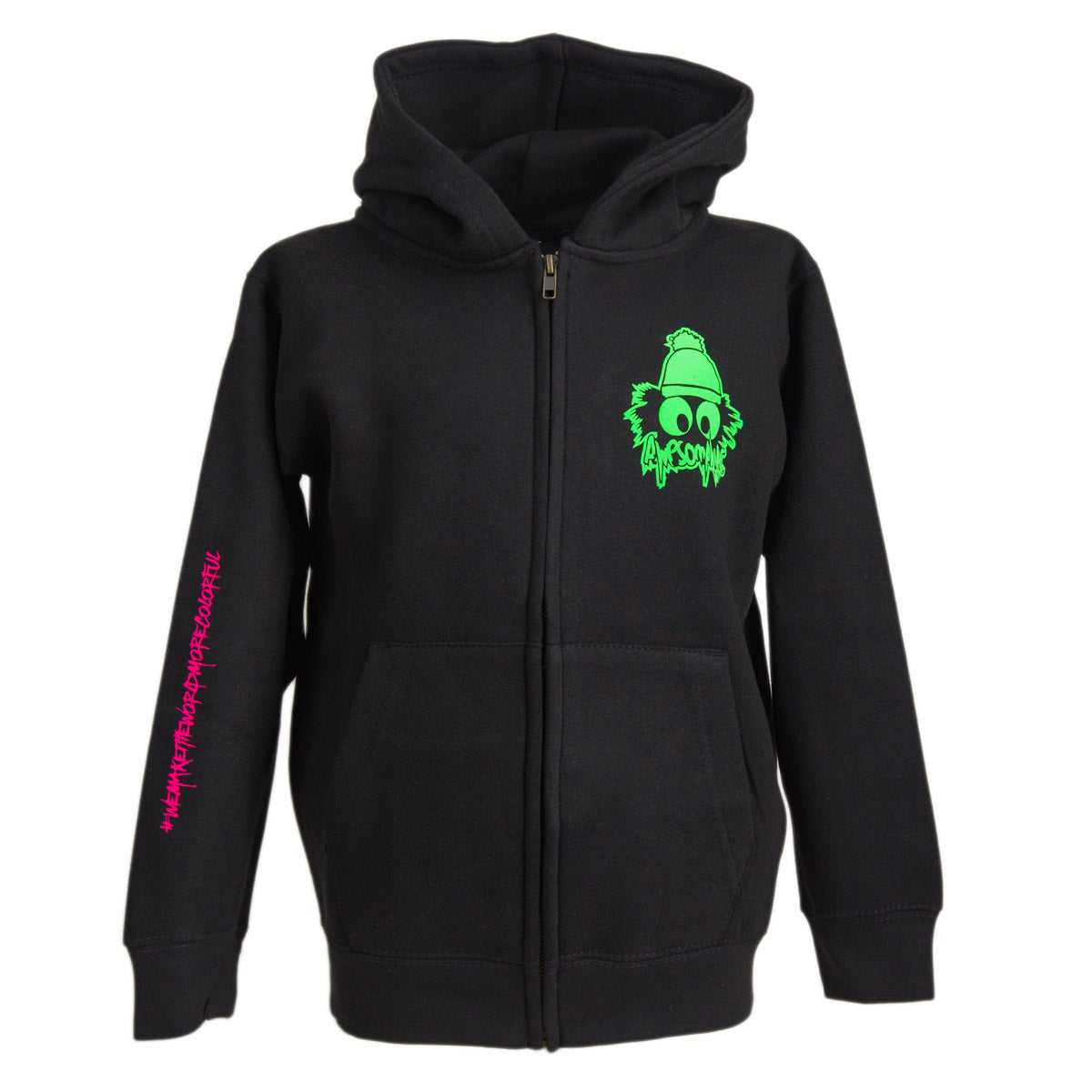 Kids Sickastyle Neon Zipper - B2BA Clothing