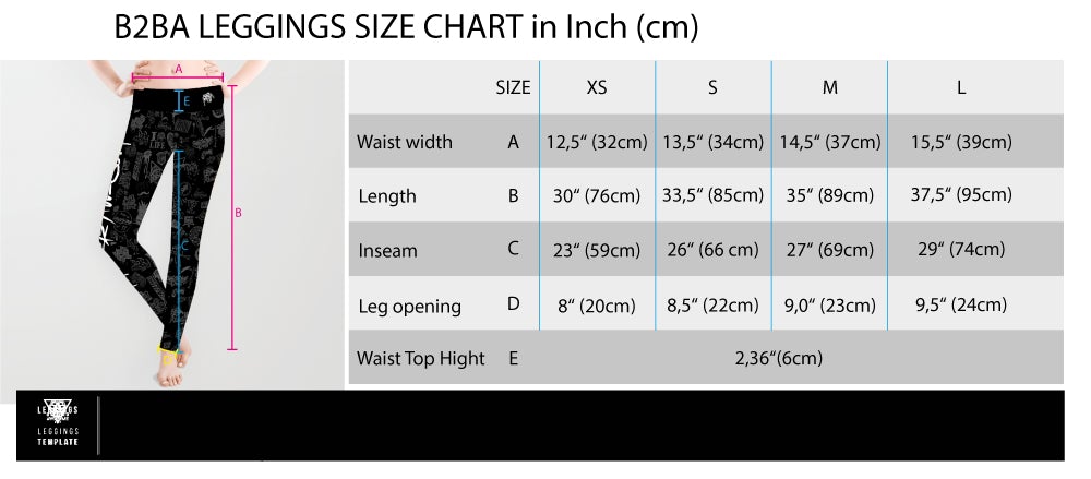 Awesomaniac Leggings - B2BA Clothing