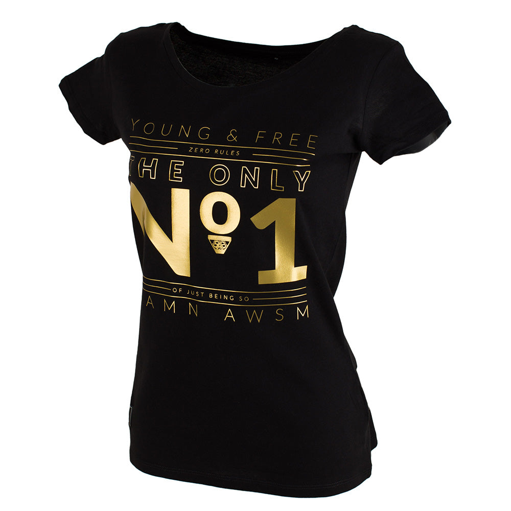 Damn Awsm Girlie T-Shirt - B2BA Clothing