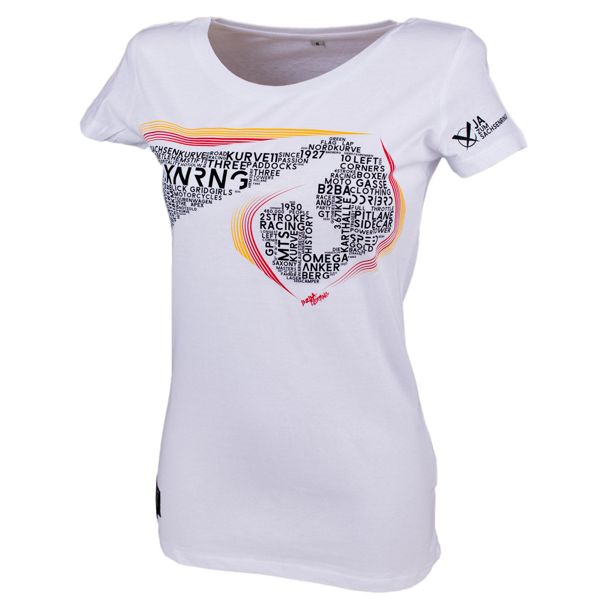 SXNRNG Girlie T-Shirt Weiß - B2BA Clothing