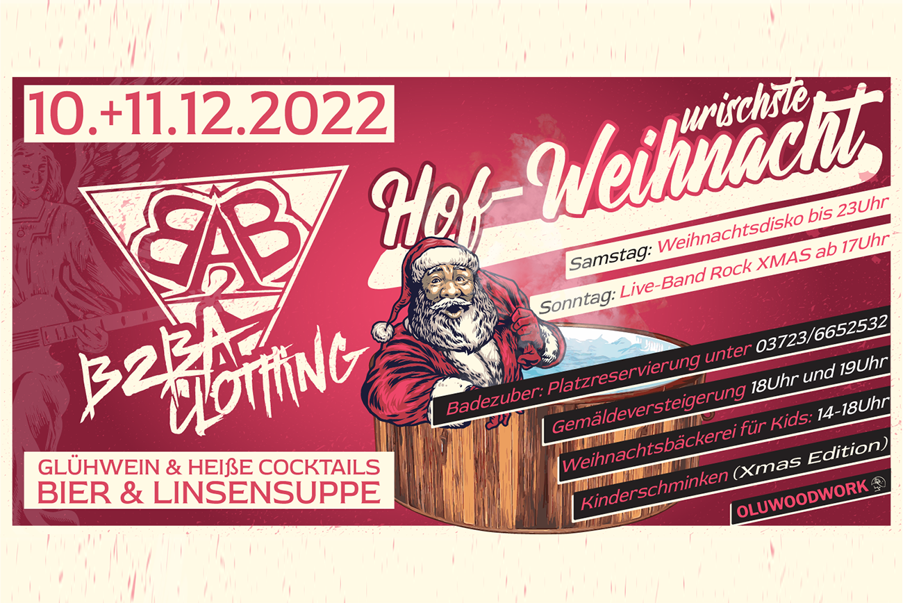 1.urischste Hof-Weihnacht by B2BA Clothing