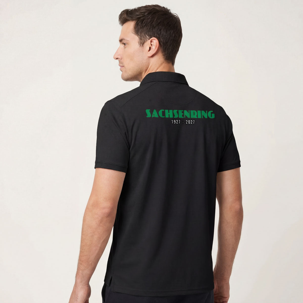 100 Jahre Sachsenring Logo Polo-Shirt