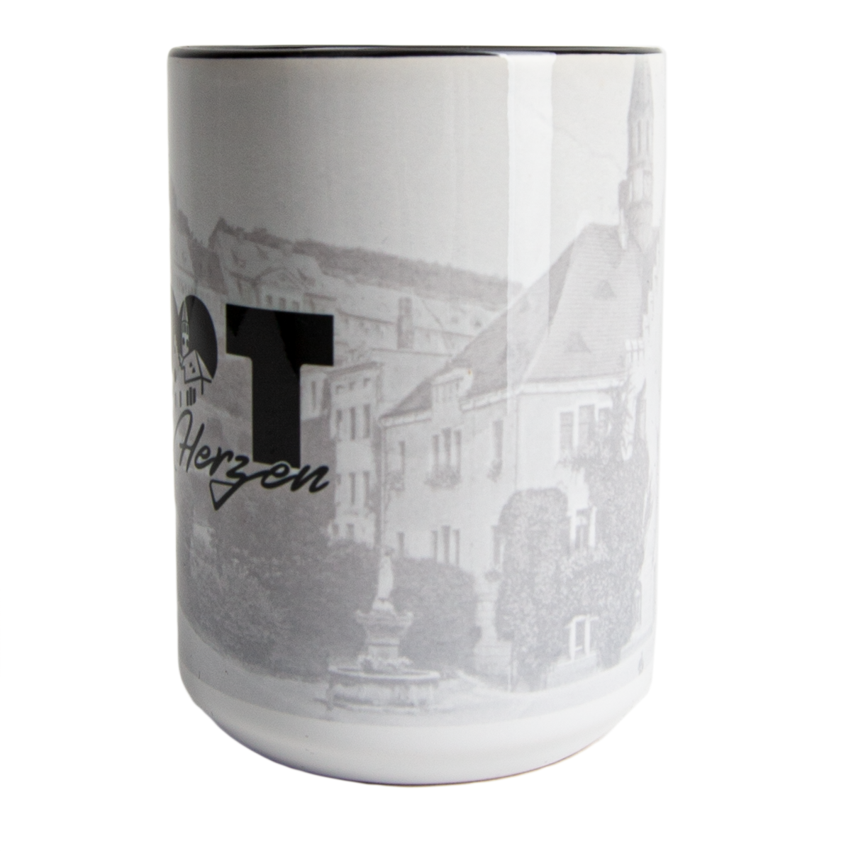 Coffee Cup "Hot im Herzen"