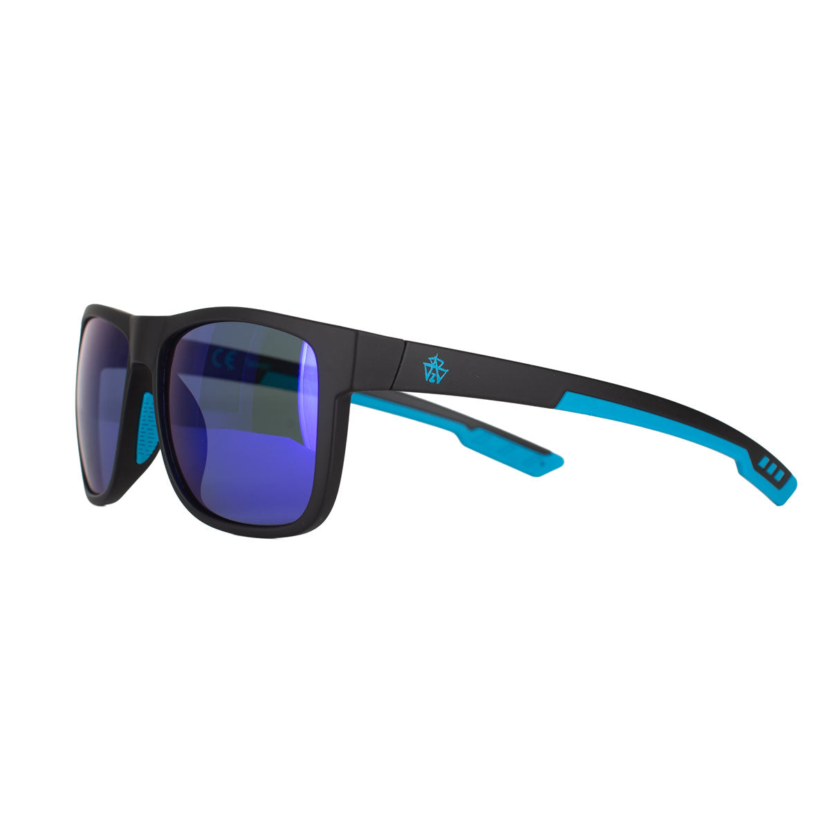 B2BA Sunglasses Mirror Schwarz-Blau