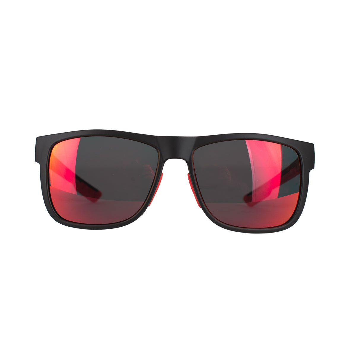 B2BA Sunglasses Mirror Black-Red