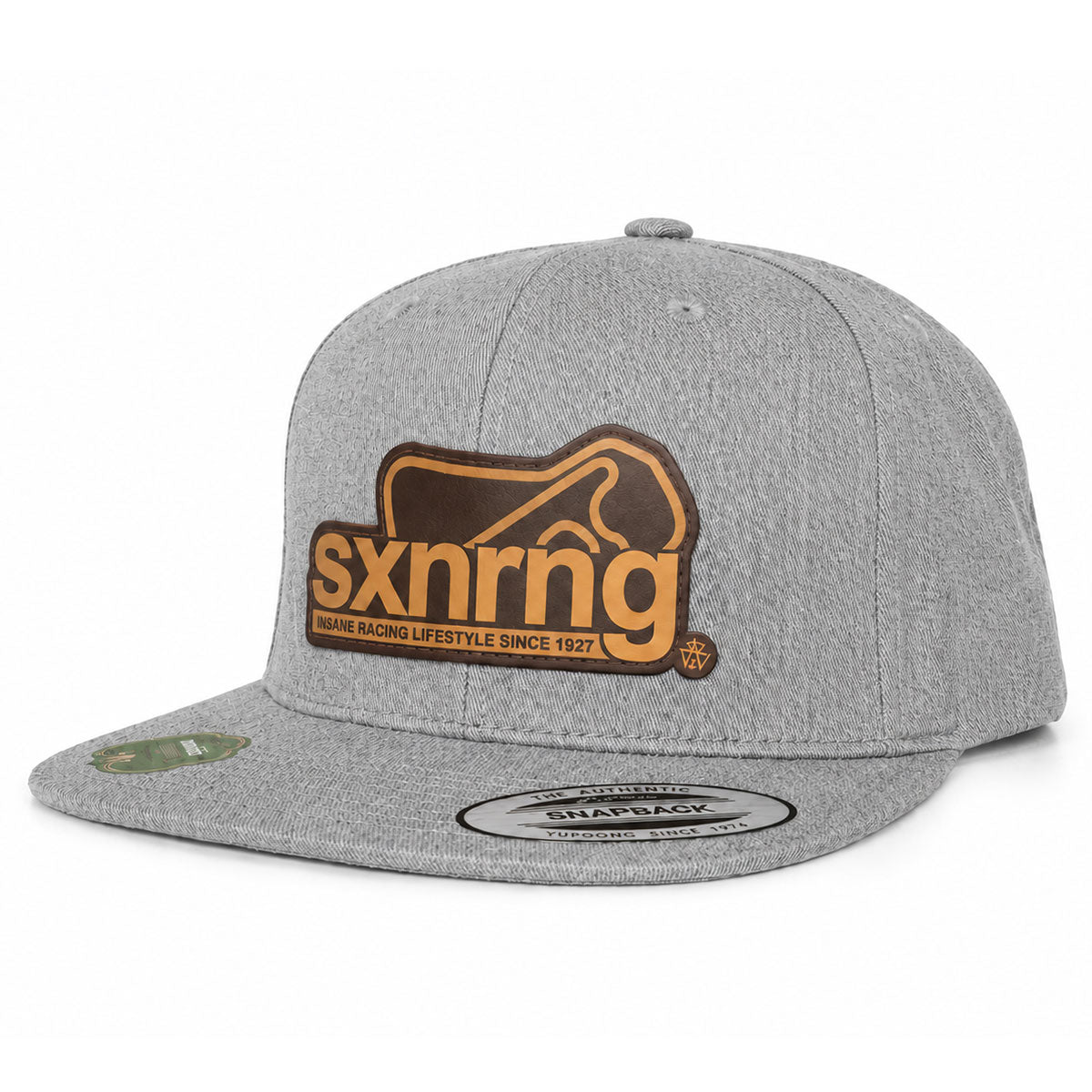 SXNRNG Leather Patch Cap