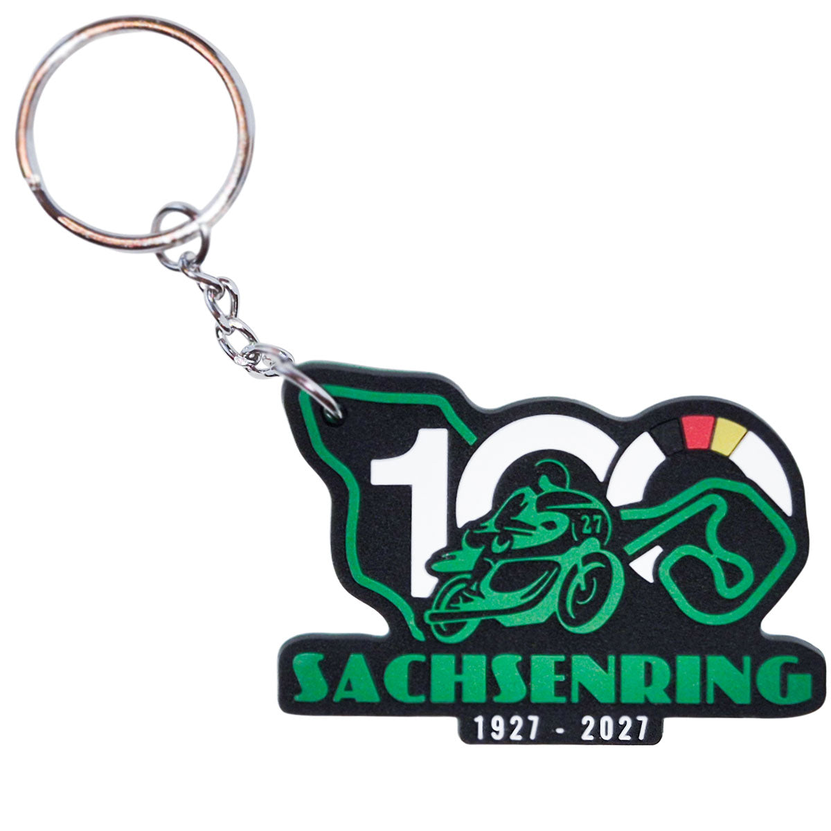 Key Holder "100 Jahre Sachsenring" Soft Rubber