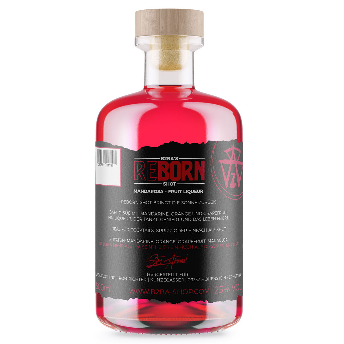 REBORN Shot Mandarosa Fruit Liqueur