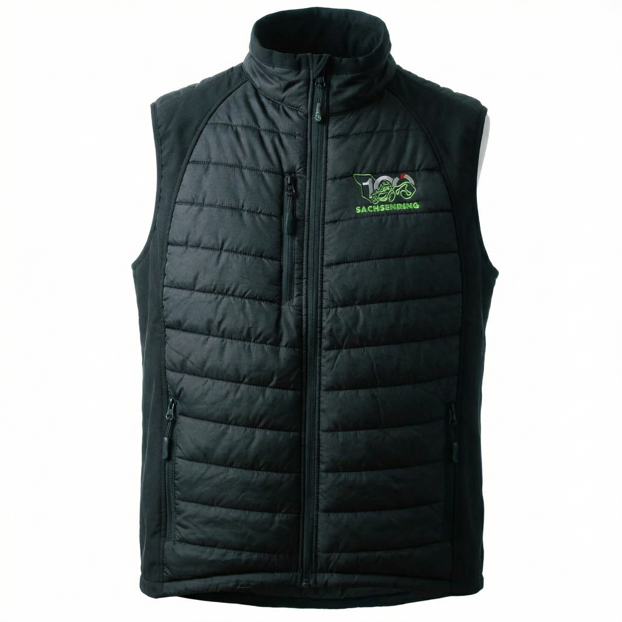 100 Jahre Sachsenring Logo Unisex Hybrid Weste