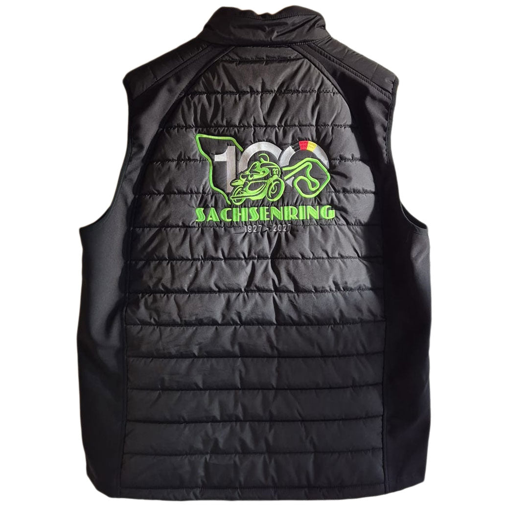 100 Jahre Sachsenring Logo Unisex Hybrid Weste