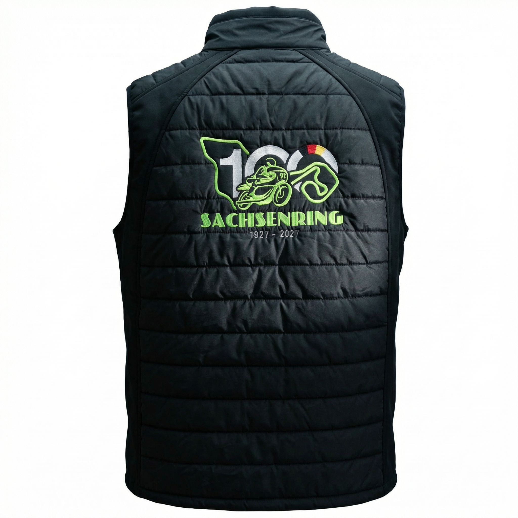 100 Jahre Sachsenring Logo Unisex Hybrid Weste