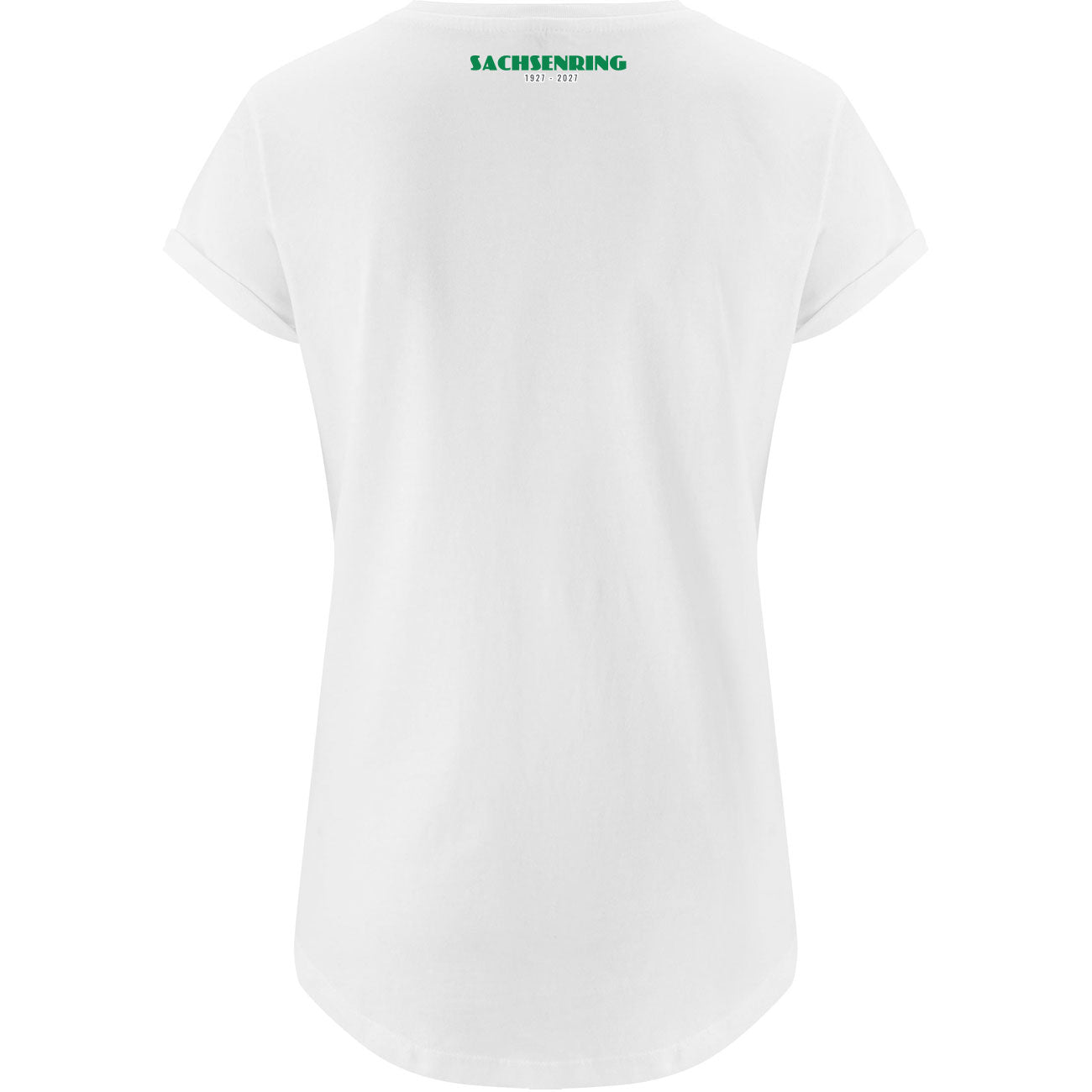 100 Jahre Sachsenring Logo Girlie T-Shirt